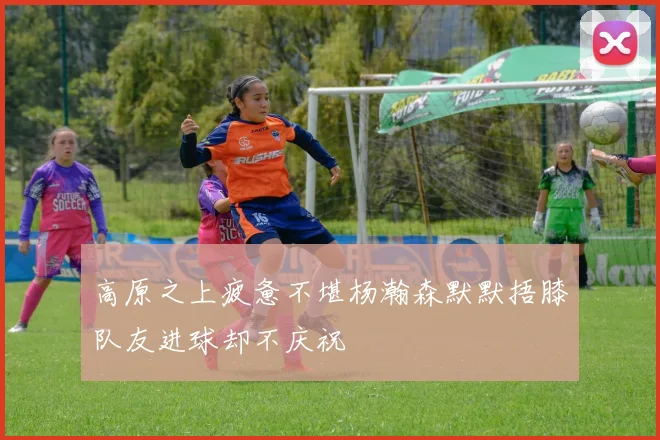 高原之上疲惫不堪杨瀚森默默捂膝队友进球却不庆祝